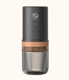 PSFK13 Multi-function all-in-one coffee grinder for vehicle coffee bean grinding. No segmental fine adjustment. Mini automatic grinder with SUS f
